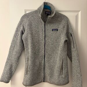 Patagonia Better Sweater Gray Full-Zip Fleece Jacket